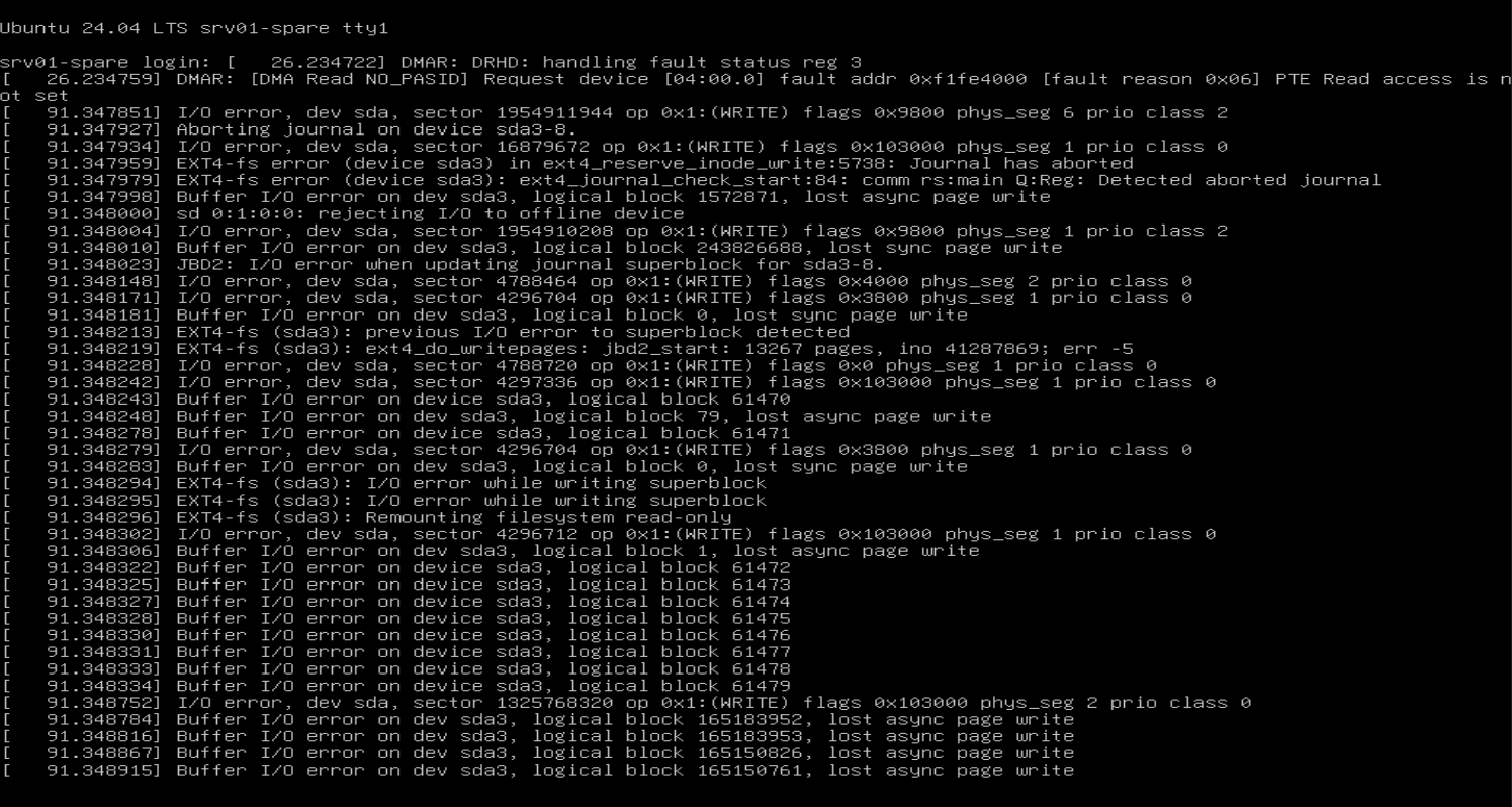 Ubuntu 24.04 error